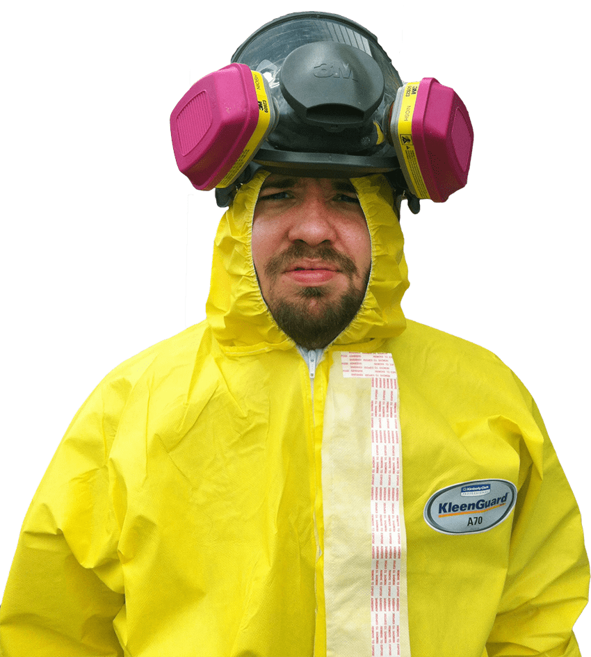 our experts can repair your crawlspace and remove mold